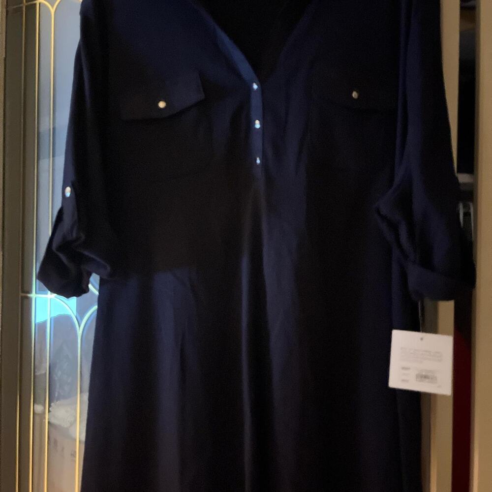 NWT Shirt Dress - Picture 1 of 2